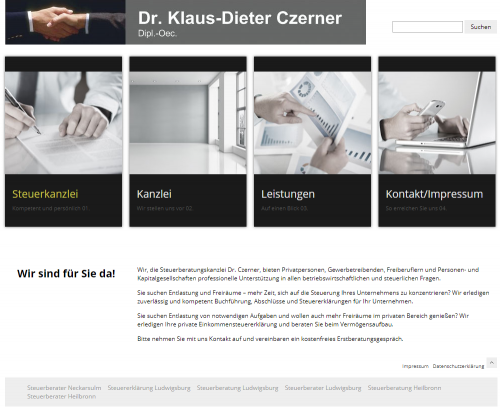 Firmenprofil von: Dr. Klaus-Dieter Czerner – die serviceorientierte Steuerberatung in Heilbronn