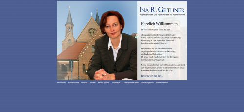 Firmenprofil von: Rechtsanwältin und Fachanwältin für Familienrecht in Berlin: Ina R. Geithner 