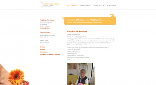 Firmenprofil von: Fußpflege Ute Cramer in Bremen 