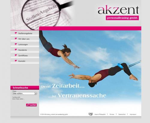 Firmenprofil von: akzent personalleasing gmbh in Nürnberg