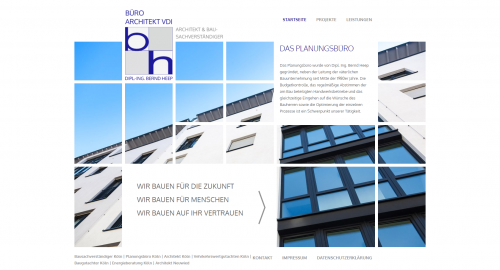 Firmenprofil von: Erfahrener Architekt in Köln: Diplom-Ingenieur Bernd Heep 