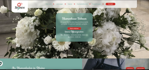 Firmenprofil von: Blumenhaus Behnen-Strotmann in Rheine-Mesum