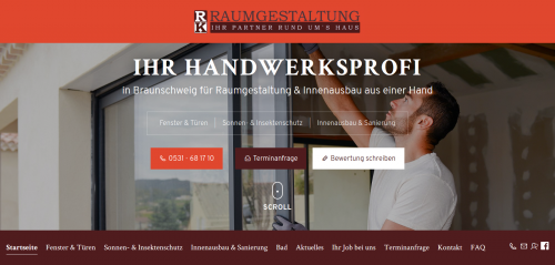 Firmenprofil von: Rollladenreparatur vom Profi: RK-Raumgestaltung in Braunschweig