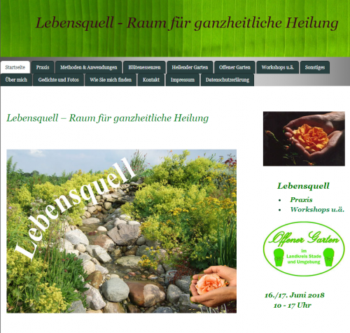 Firmenprofil von: Ernährungsberatung im Landkreis Cuxhaven bei Naturheilpraktikerin Irmgard Biermann