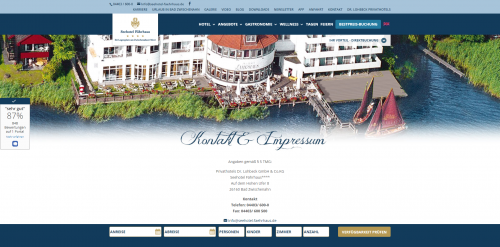 Firmenprofil von: Hotel mit Meerblick: Traumhafte Aussicht genießen im Seehotel Fährhaus