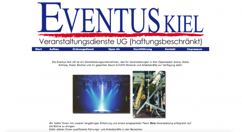 Firmenprofil von: Ihr Personaldienstleister in Kiel für jede Veranstaltung – Eventus Veranstaltungsdienste UG