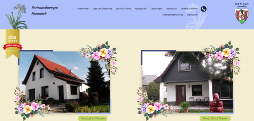 Firmenprofil von: Komfortable Übernachtungsmöglichkeiten in Spremberg: Ferienhaus / Ferienwohnung Hannusch