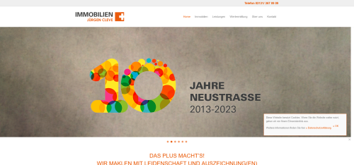 Firmenprofil von: Immobilienbewertung in Neuss: Präzise und professionell mit Jürgen Cleve Immobilien+