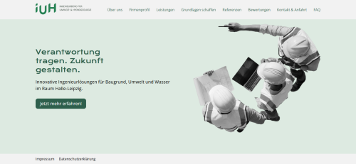 Firmenprofil von: Hydrogeologie – Schutz von Wasser und Umwelt
