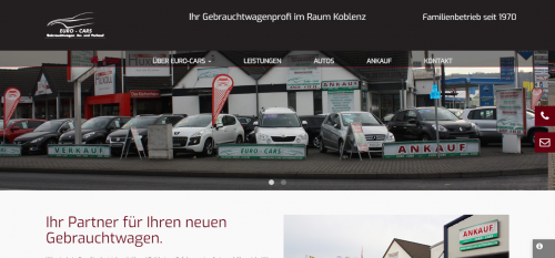 Firmenprofil von: Gebrauchtwagenankauf bei Euro-Cars R & R Automobile in Mülheim-Kärlich