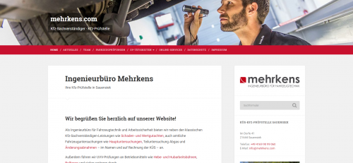 Firmenprofil von: Die professionellen Unfallgutachter in Hamburg: Ingenieurbüro Mehrkens
