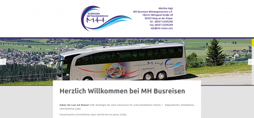 Firmenprofil von: Zuverlässige Krankenfahrten mit MH Busreisen-Mietwagenservice bei Freising