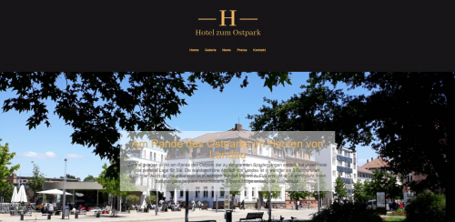 Firmenprofil von: Preiswerte Übernachtung in Landau: Hotel zum Ostpark