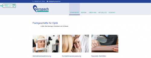 Firmenprofil von: Ihr Optiker in Bad Säckingen: Gerspach für Auge und Ohr