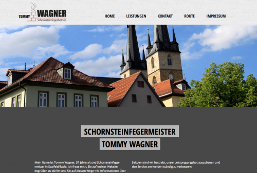 Firmenprofil von: Tommy Wagner – Schornsteinfegermeister in Saalfeld