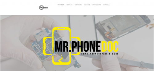 Firmenprofil von: Ihre Smartphonereparatur in München: Mr. PhoneDoc UG