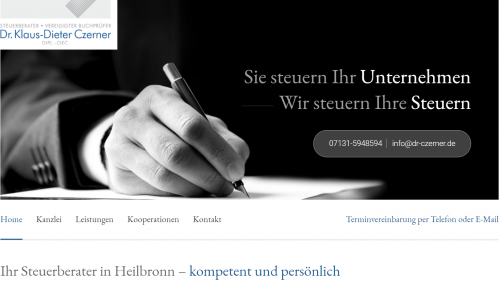 Firmenprofil von: Ihre Steuerberatung in Heilbronn – Dr. Czerner