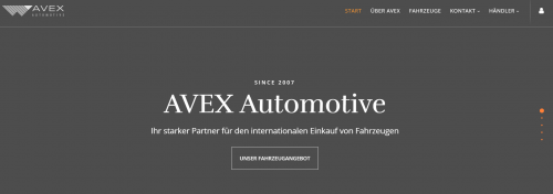 Firmenprofil von: Attraktiver Neuwagenkauf mit Tageszulassung – AVEX Automotive in Hamburg 