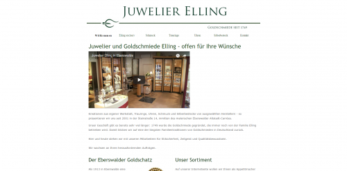 Firmenprofil von: Ihr Partner für Trauringe in Eberswalde: Juwelier und Goldschmiede Elling 