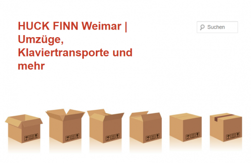 Firmenprofil von: Starker Umzugsservice aus Weimar – HUCK FINN GmbH 
