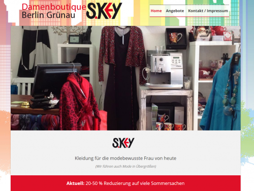 Firmenprofil von: Unternehmensnachfolge für die Boutique S.Key in Berlin