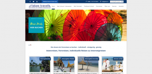 Firmenprofil von: Urlaubsangebote für Bali bei Yakee travel