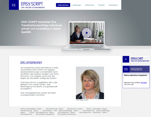 Online-Sekretariat: immer geöffnet in Essen