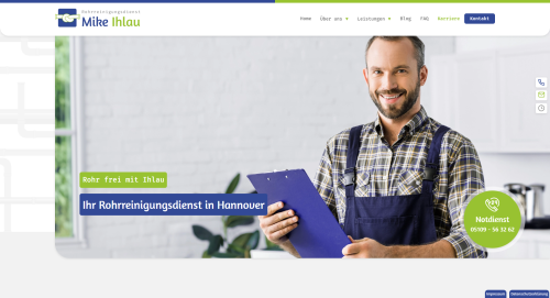 Firmenprofil von: Notdienst & Soforthilfe bei Rohrproblemen