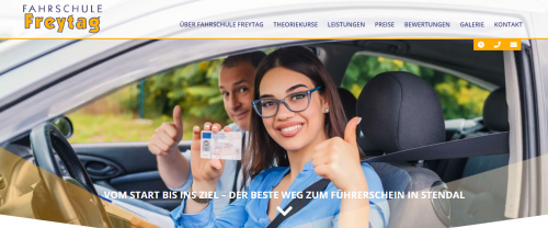 Firmenprofil von: Führerschein machen ganz ohne Stress – Fahrschule Freytag in Stendal