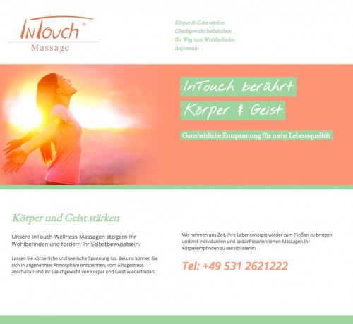 Firmenprofil von: InTouch D. Wetzel in Braunschweig: Wellness-Massagen